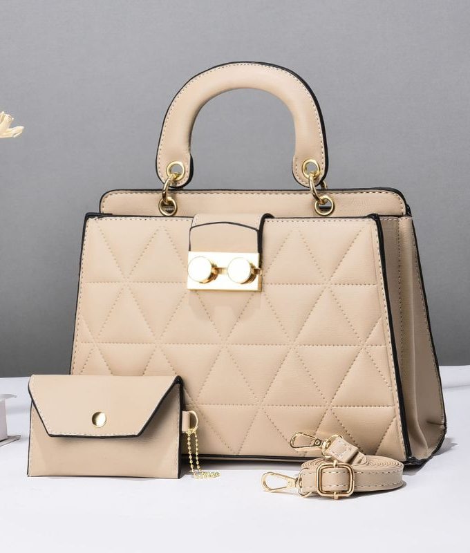 Small Luxury High-End Large-Capacity Fashionable Shoulder Bag Khaki