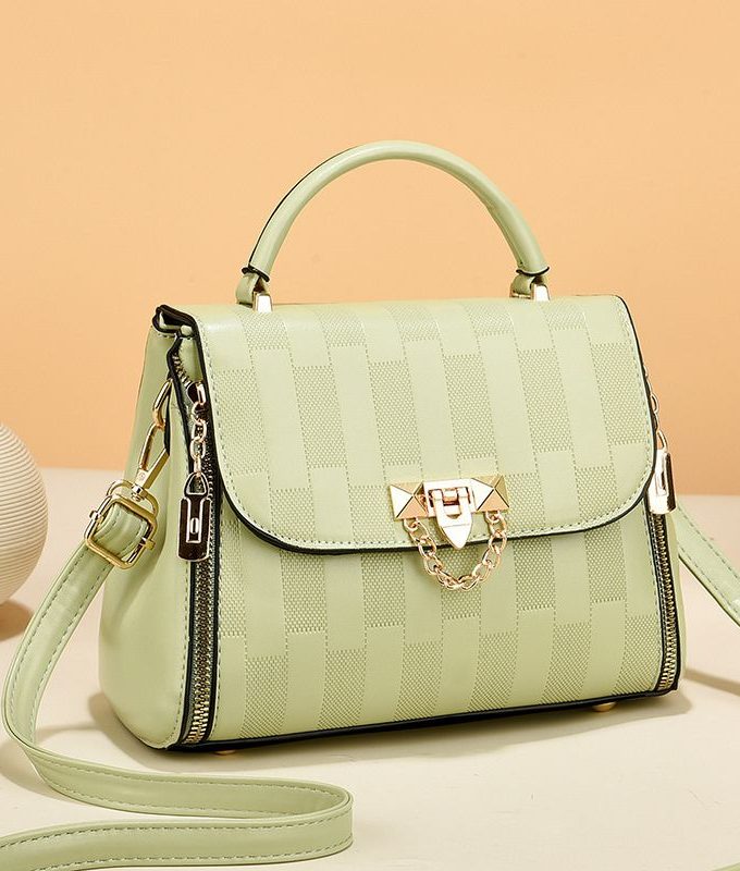 Womens Fashion Simple Shoulder Small Square Bag