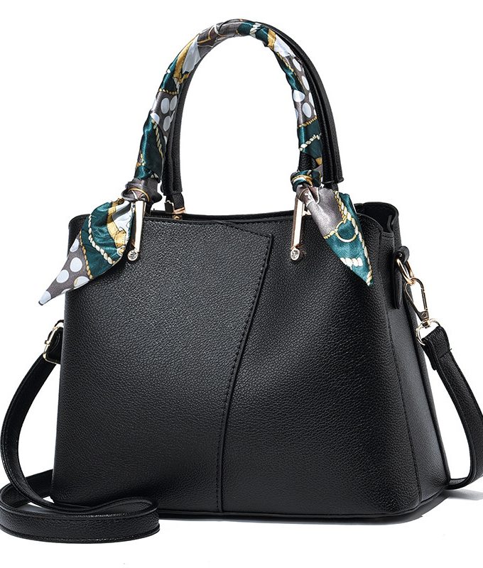 New Simple Temperament Soft Leather Handbag