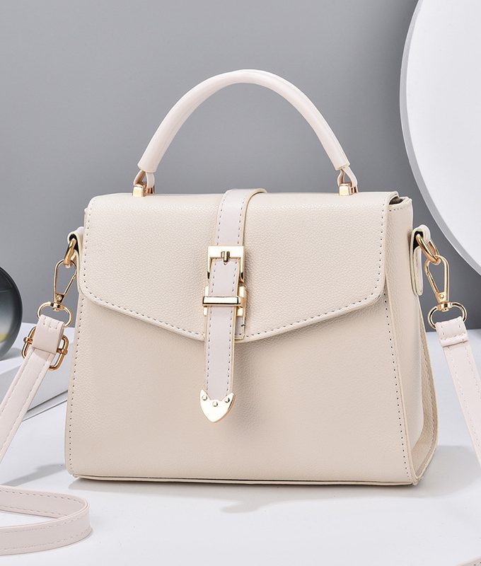 Summer New Simple Leather Shoulder Bag