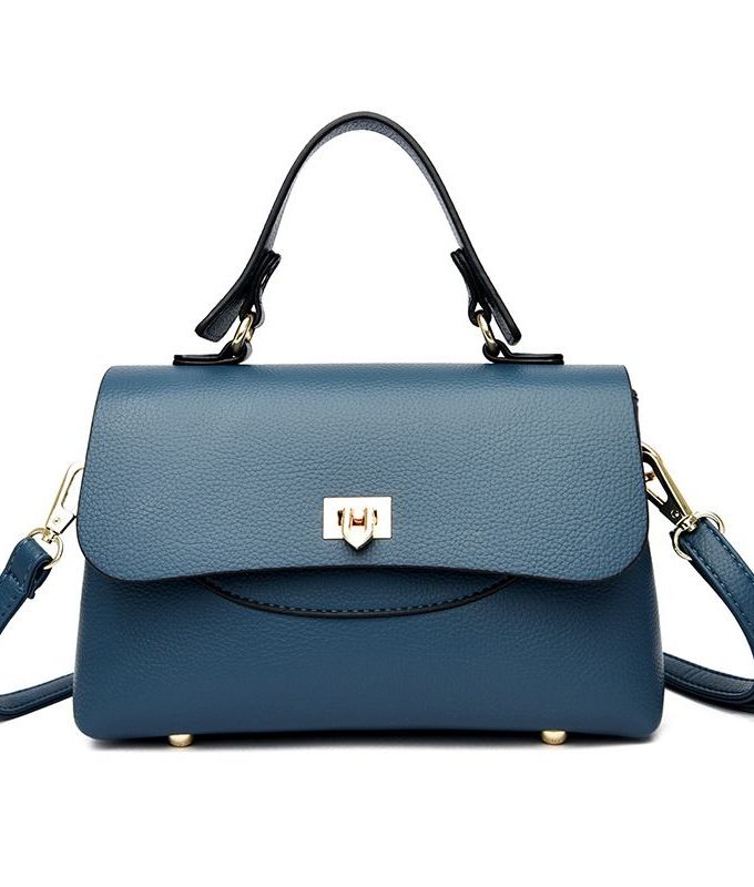 Fashionable And Atmospheric Shoulder Handbag Blue